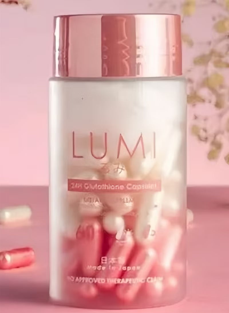 Beauty Vault Lumi 24H Glutathione Capsules By Beauty Vault (60 Capsules) - Image 2